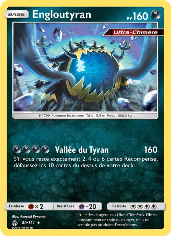 Engloutyran, Lumière Interdite No. 80
