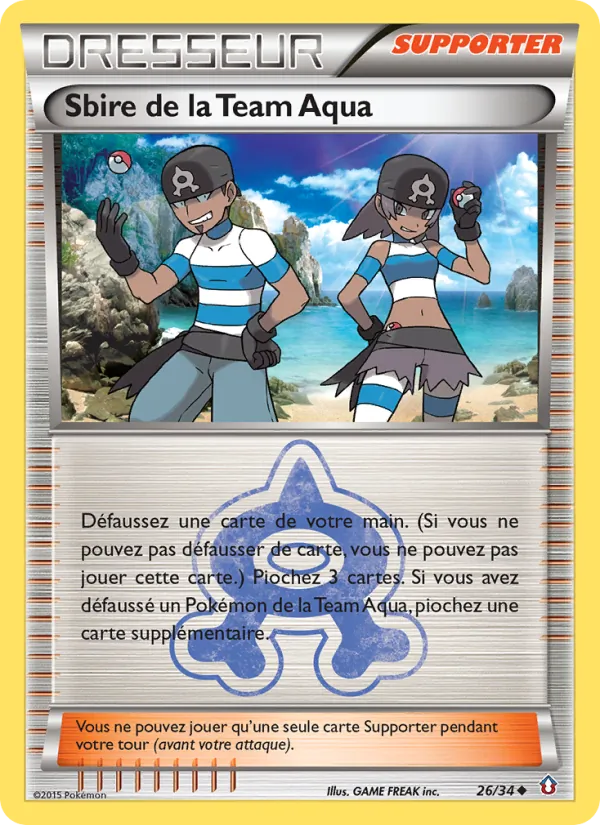 Sbire de la Team Aqua, Double Danger No. 26