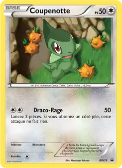 Coupenotte, Promo BW No. BW16 Normal