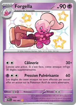 Forgella, Destinées de Paldea Nº 166 Holo
