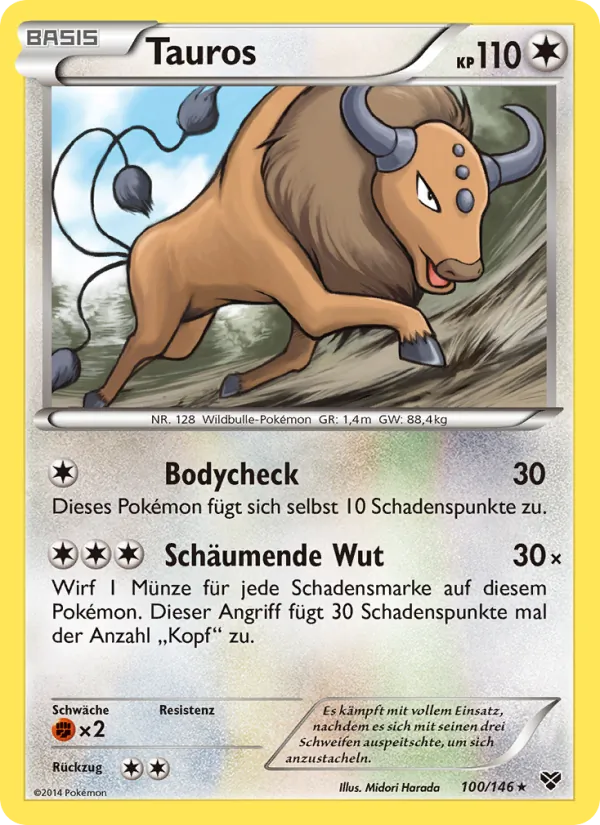 Tauros, XY No. 100