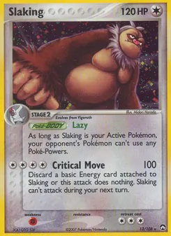 Slaking, Power Keepers No. 13 Holo