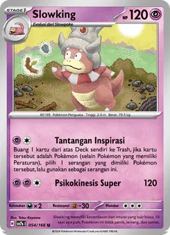 Slowking, Bimbingan Rasi No. 054 Normal
