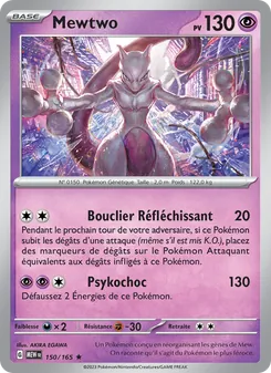 Mewtwo, 151 Nº 150 Holo