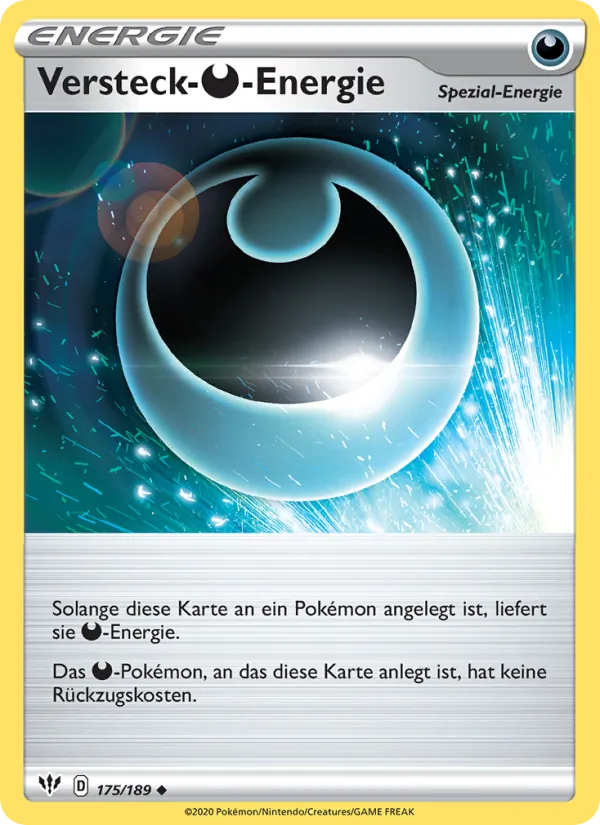 Versteck-Darkness-Energie, Flammende Finsternis No. 175