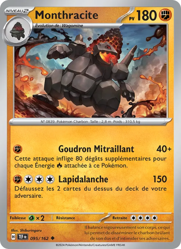 Monthracite, Forces Temporelles Nº 095