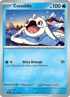 Cetoddle, Chispas Fulgurantes No. 053 Normal