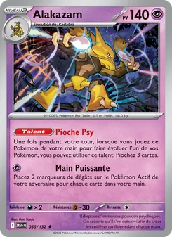 Alakazam, Méga-Évolution Nº 056 Holo