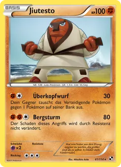 Jiutesto, Schwarz & Weiß No. 61 Normal