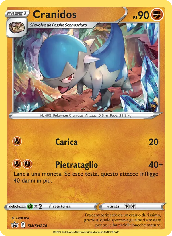 Cranidos, SPSC Promo No. SWSH274