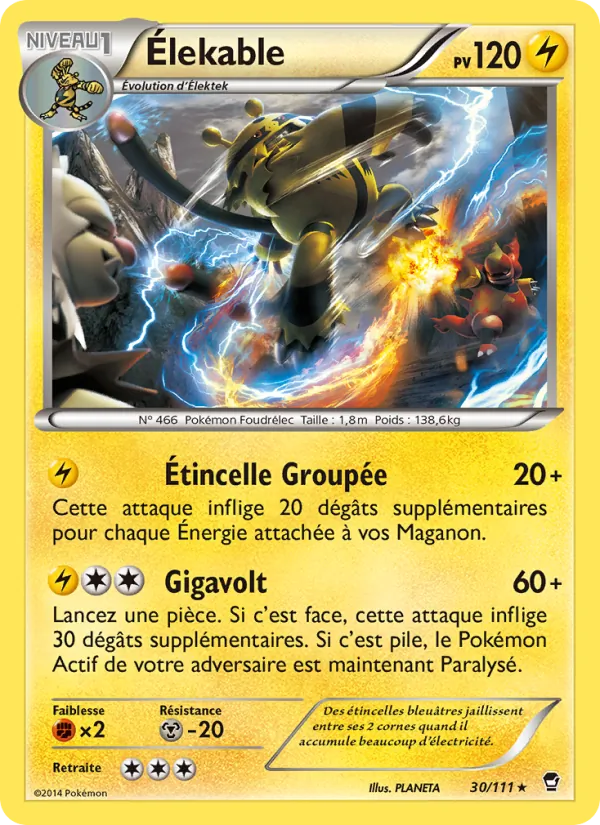 Élekable, Poings Furieux No. 30