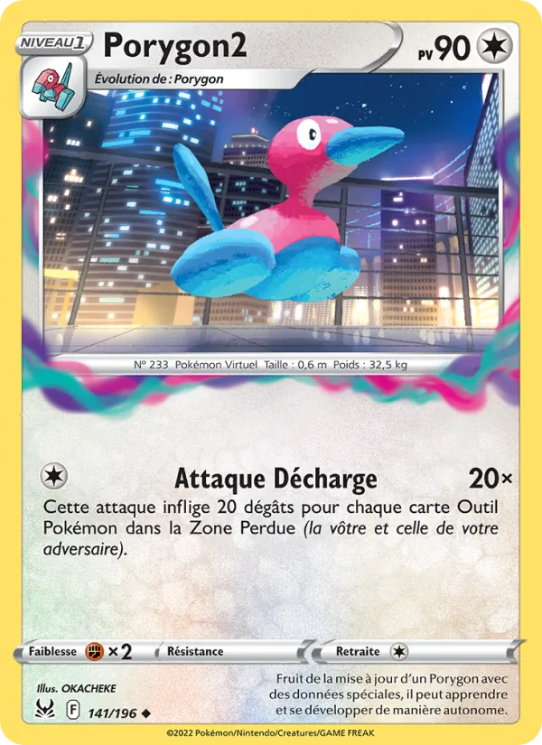 Porygon2, Origine Perdue No. 141