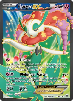 Florges EX, Phantomkräfte Nº 116 Normal