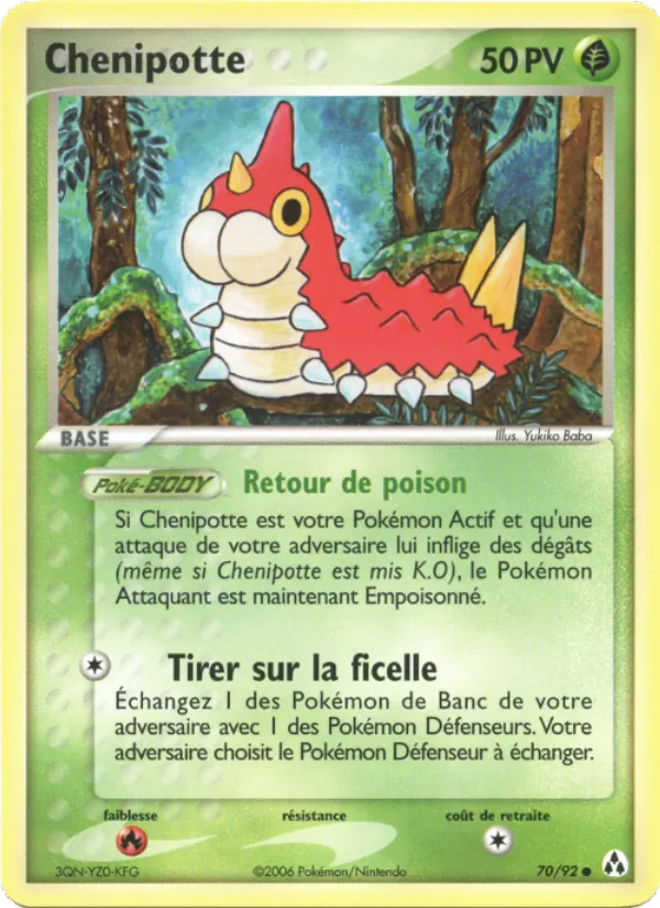 Chenipotte, EX Créateurs de légendes Nº 70