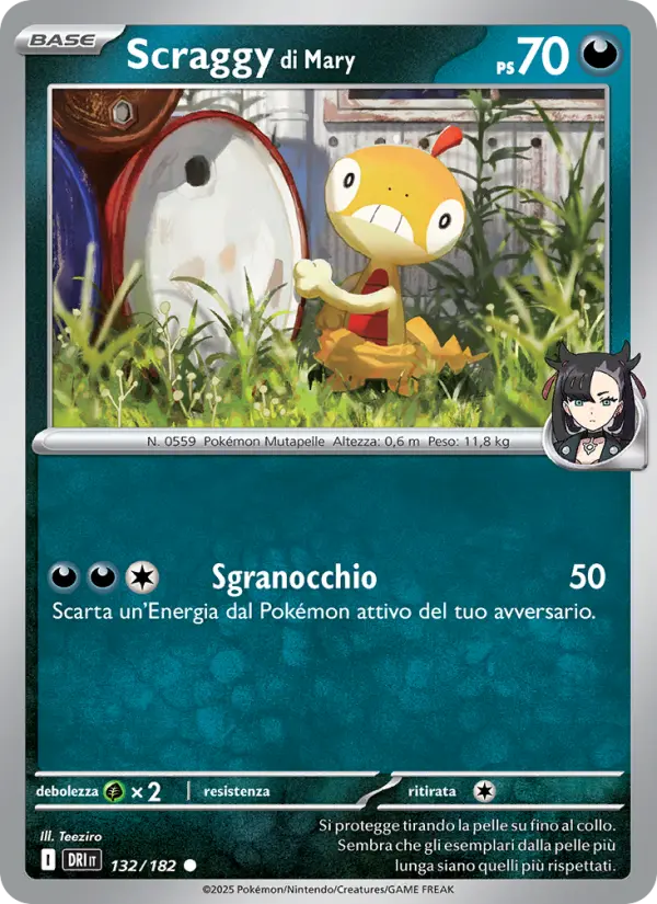 Scraggy di Mary, Rivali Predestinati Nº 132