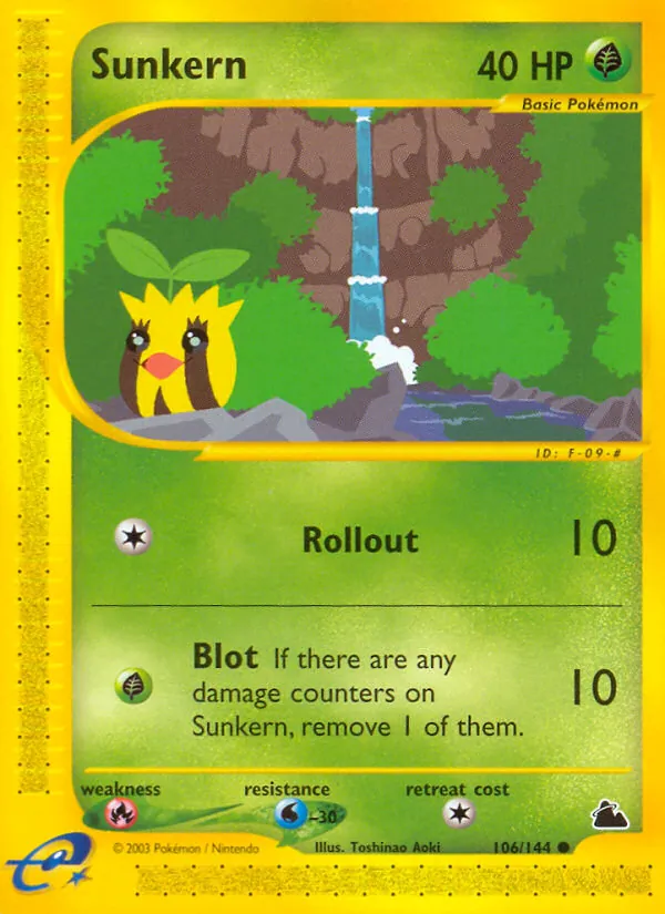 Sunkern, Skyridge No. 106