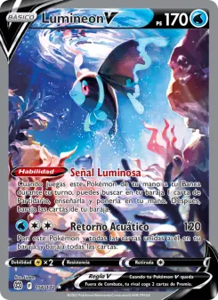 Lumineon V, Astros Brillantes Nº 156 Holo