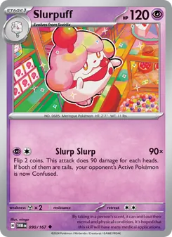 Slurpuff, Twilight Masquerade Nº 090 Normal
