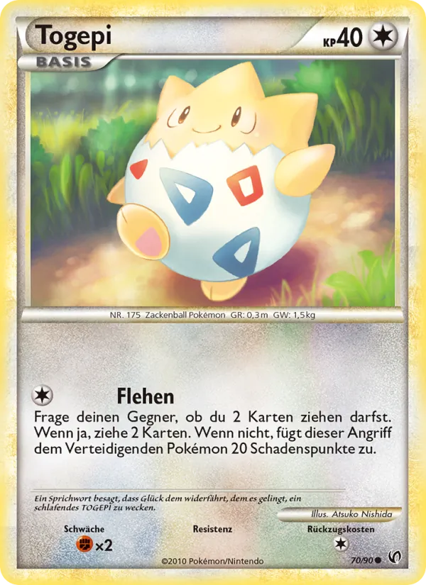 Togepi, Unerschrocken No. 70
