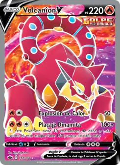 Volcanion V, Reinado Escalofriante No. 162 Holo
