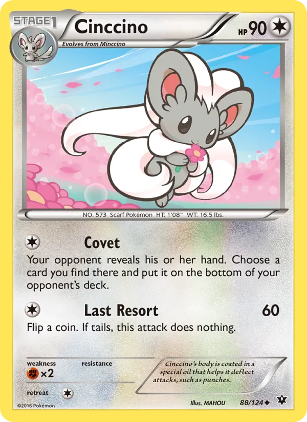 Cinccino, Fates Collide Nº 88