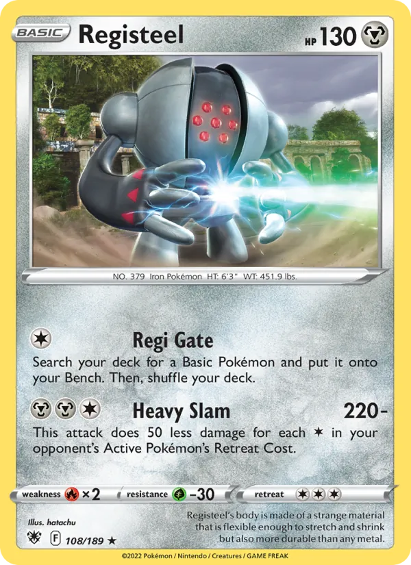 Registeel, Astral Radiance No. 108