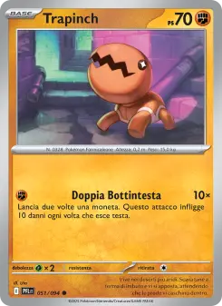 Trapinch, Flamme Spettrali No. 051 Normal