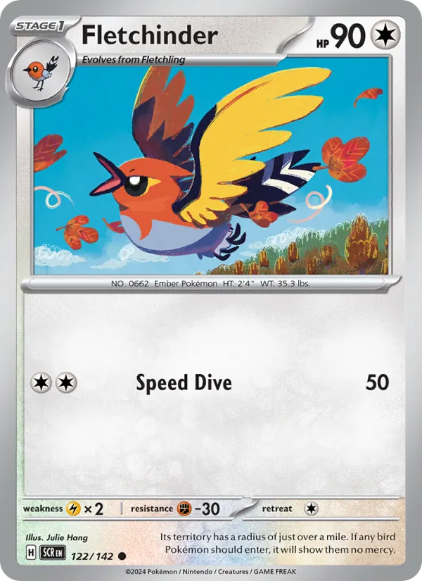 Fletchinder, Stellar Crown Nº 122