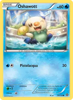 Oshawott, Vapori Accesi No. 30 Normal