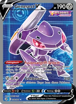 Genesect V, Fusions Angriff No. 254 Holo