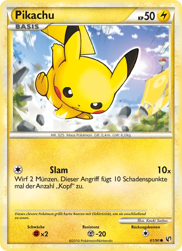 Pikachu, Unerschrocken No. 61