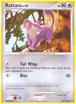 Rattata, Secret Wonders No. 103 Normal