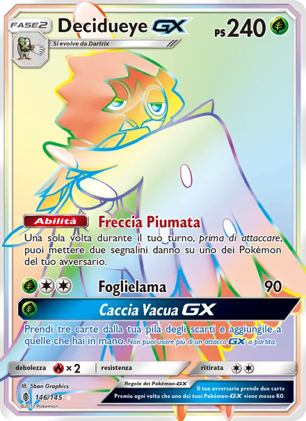 Decidueye GX, Guardiani Nascenti No. 146