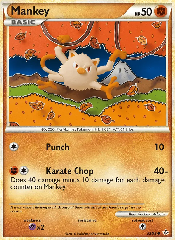 Mankey, Unleashed No. 53