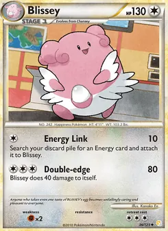 Blissey, HeartGold SoulSilver No. 36 Normal
