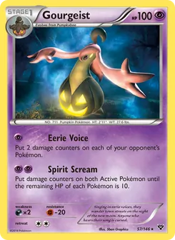 Gourgeist, XY No. 57 Normal