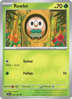 Rowlet, Fabula Sombría No. 003 Normal