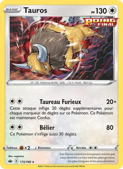 Tauros, Règne de Glace No. 115 Holo