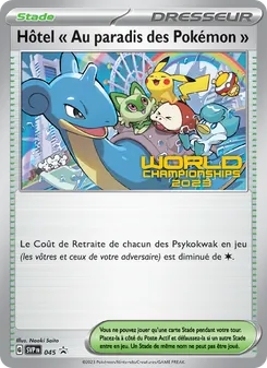 Hôtel " Au paradis des Pokémon ", SVP Black Star Promos Nº 045 Normal