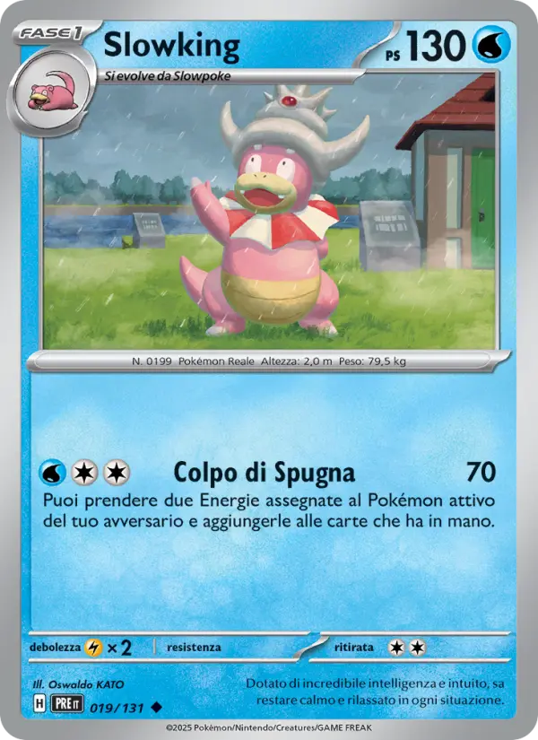 Slowking, Evoluzioni Prismatiche Nº 019