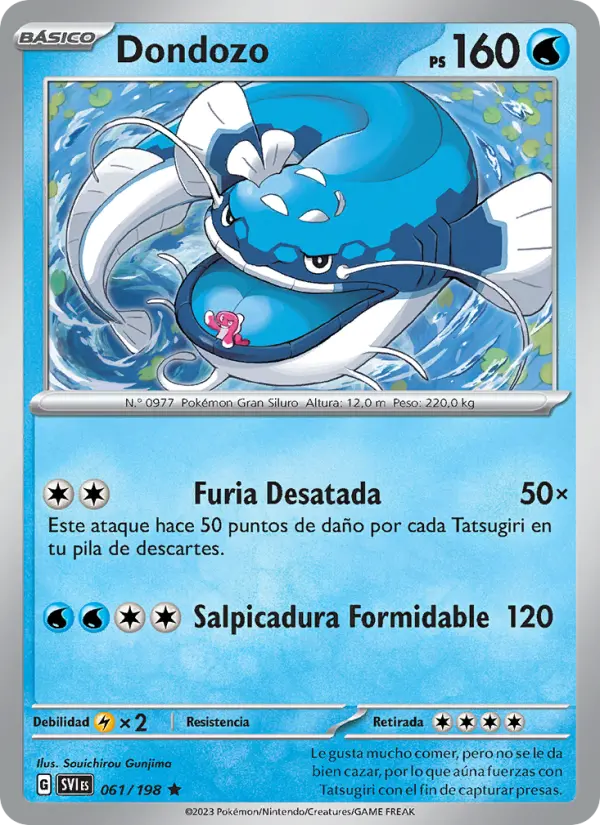 Dondozo, Escarlata y Púrpura No. 061