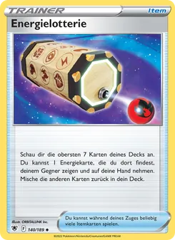 Energielotterie, Astralglanz No. 140 Normal
