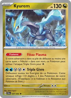 Kyurem, Fable Nébuleuse No. 047 Normal