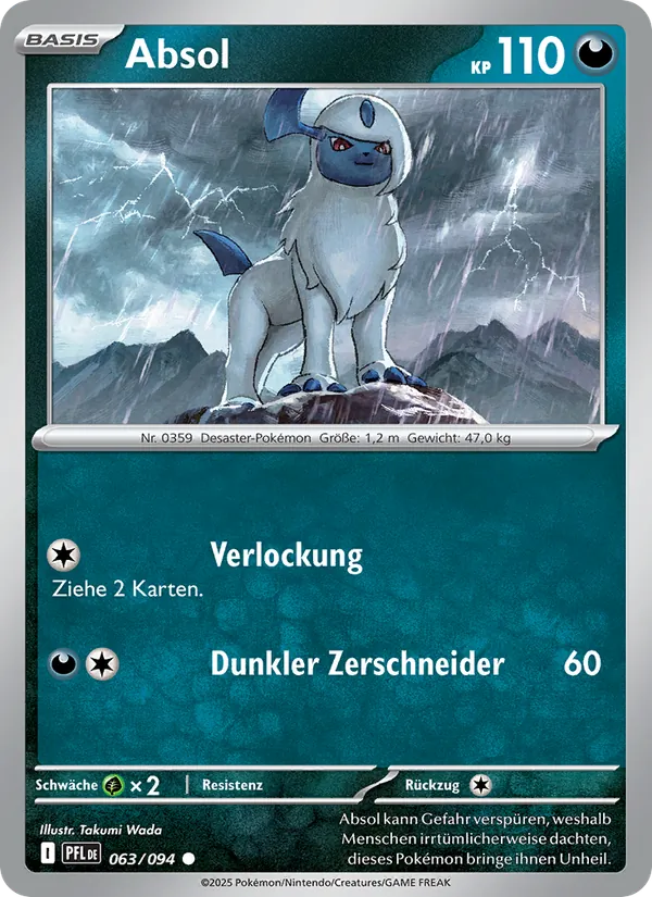 Absol, Fatale Flammen No. 063