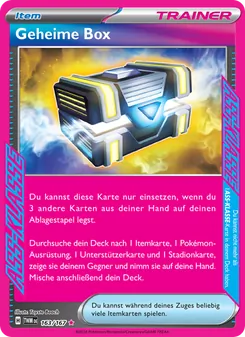 Geheime Box, Maskerade im Zwielicht No. 163 Holo