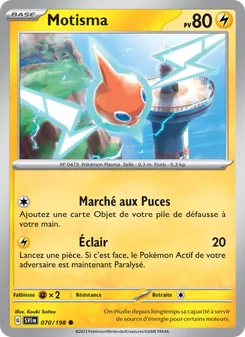 Motisma, Écarlate et Violet Nº 070 Normal
