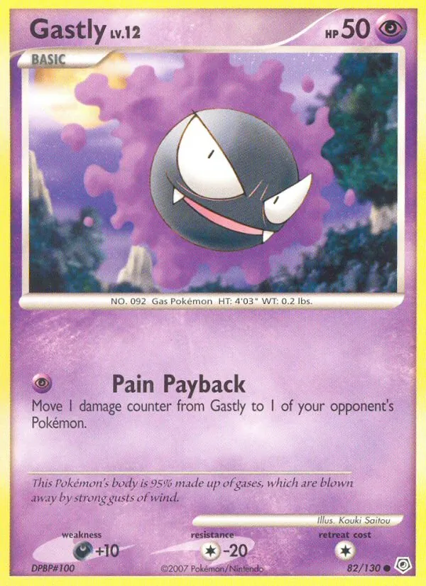 Gastly, Diamond & Pearl No. 82