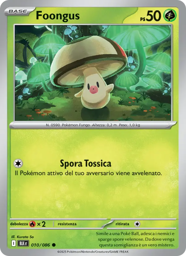 Foongus, Luce Nera No. 010