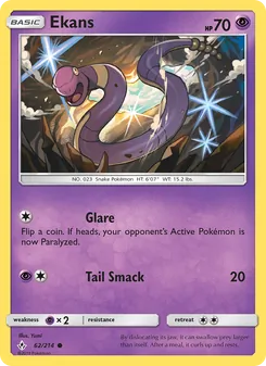 Ekans, Unbroken Bonds Nº 62 Normal