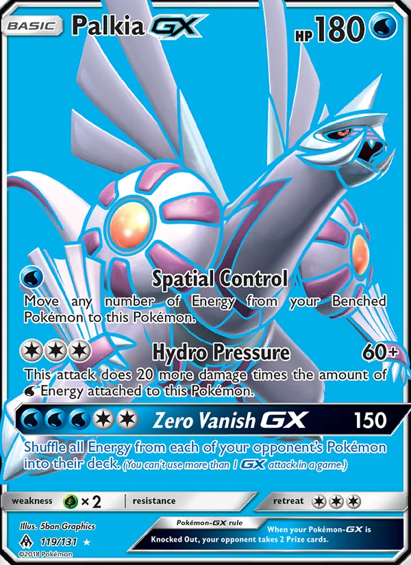 Palkia GX, Forbidden Light Nº 119